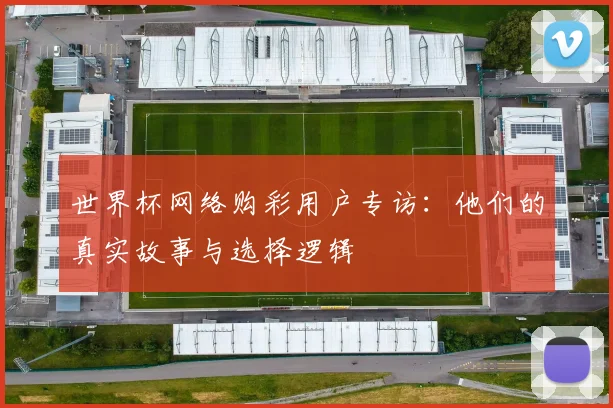 世界杯网络购彩用户专访:他们的真实故事与选择逻辑
